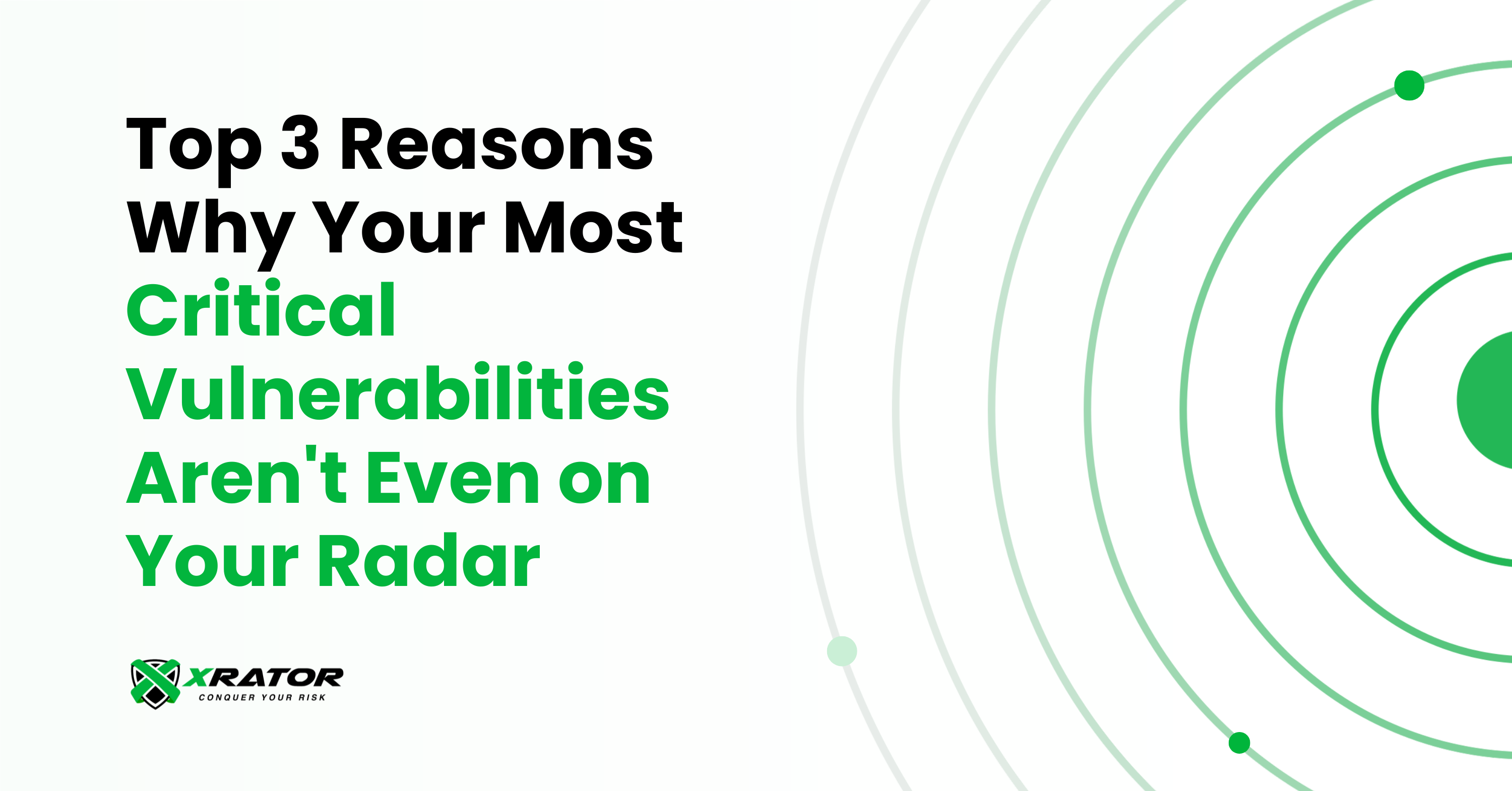 Critical Vulnerabilities aren't even on you radar