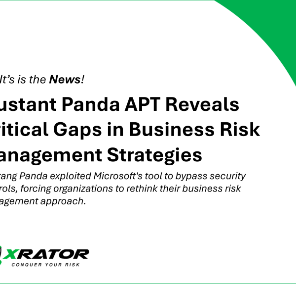 Mustang Panda exploited Microsoft's tool to bypass security controls, forcing organizations to rethink their business risk management approach.